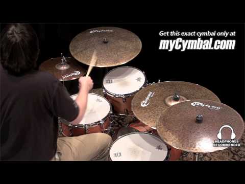 Bosphorus 22" Turk Series Flat Ride Cymbal (K22F-1110312G)