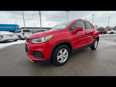 2017 Chevrolet Trax FWD 4dr LT in Red for sale at Ontario Motor Sales in Oshawa, ON