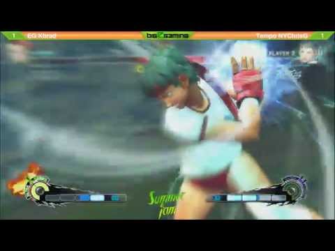 Summer Jam 9 - USF4 - Top 32 - EG K-Brad (Cammy) vs TEMPO NYChrisG (Sakura)