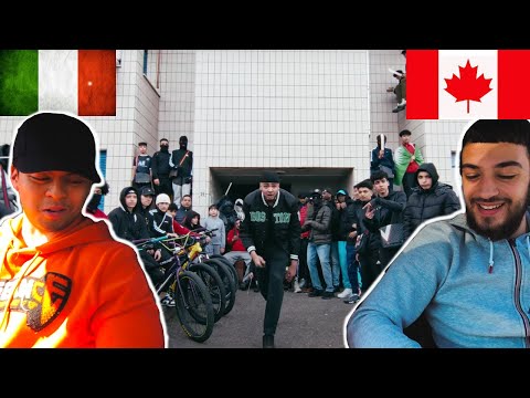 CANADIANS REACT TO ITALIAN RAP - ZEFE - C'EST LA RUE