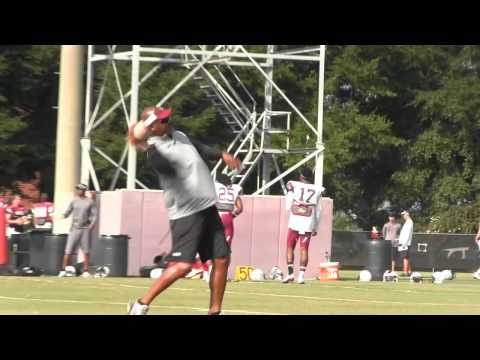 Lorenzo Ward with a punt return