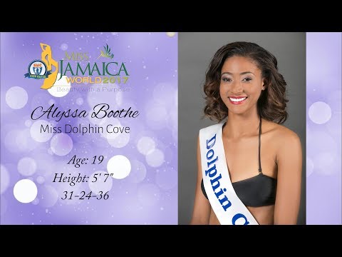 Miss Jamaica World 2017 Contestant #17  Alyssa Boothe