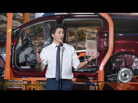 Prime Minister Trudeau tours Windsor Assembly Plant
