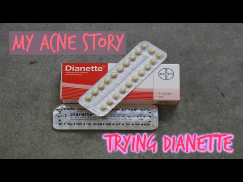 TRYING DIANETTE → MY ACNE STORY