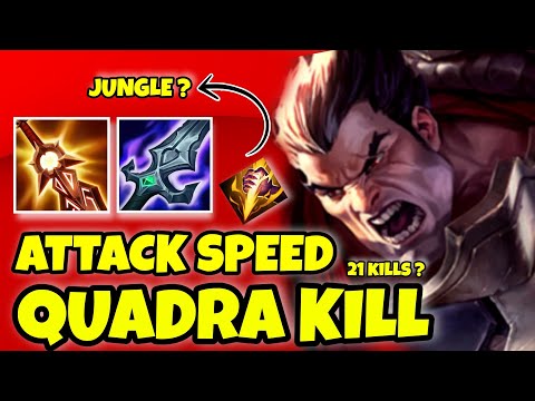 DARIUS WILD RIFT JUNGLE BUILD FULL ATTACK SPEED IS BROKEN !