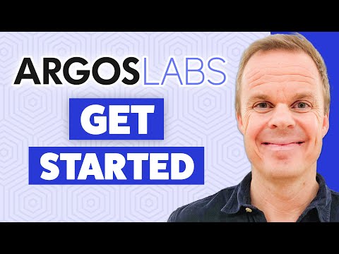 How to Get Started with ARGOS LABS