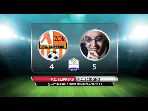 QUARTI DI FINALE COPPA PRIMAVERA C7 - FC Slippers vs FC Sciogno