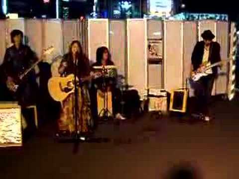 Shinjuku train station - April 5 - Mariko Shibano. Last albu