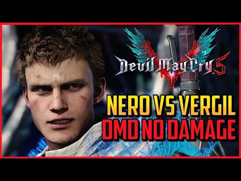 Devil May Cry 5 Nero vs Vergil Quick and Easy Way to beat Mission 20 No Damage Dante Must Die