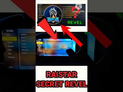 Raistar Scert Sensitivity Satting 🤭🤫 | ff sensitivity | New Auto Headshot Sensitivity For All Guns 😱