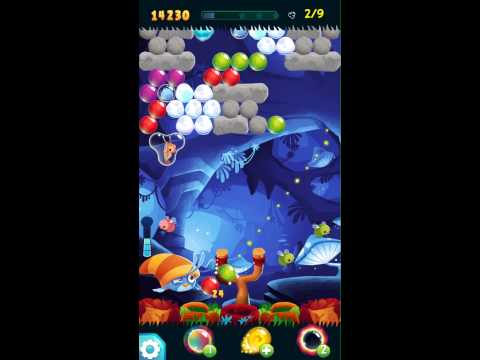 Angry Birds Stella Pop Gameplay!- Level 158 Mushroom Cave Levels!