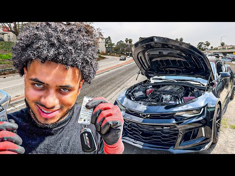 FIRST TIME CUTTING UP IN MY BLACKWING SWAPPED ZL1...