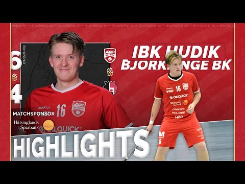 Highlights | Division 1 Östra | IBK Hudik - Björklinge BK