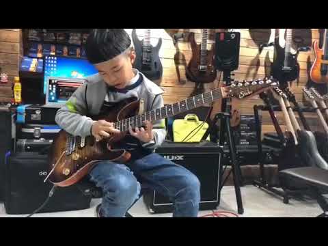 China 8 years Kid ～Little Shred Guitar Kid