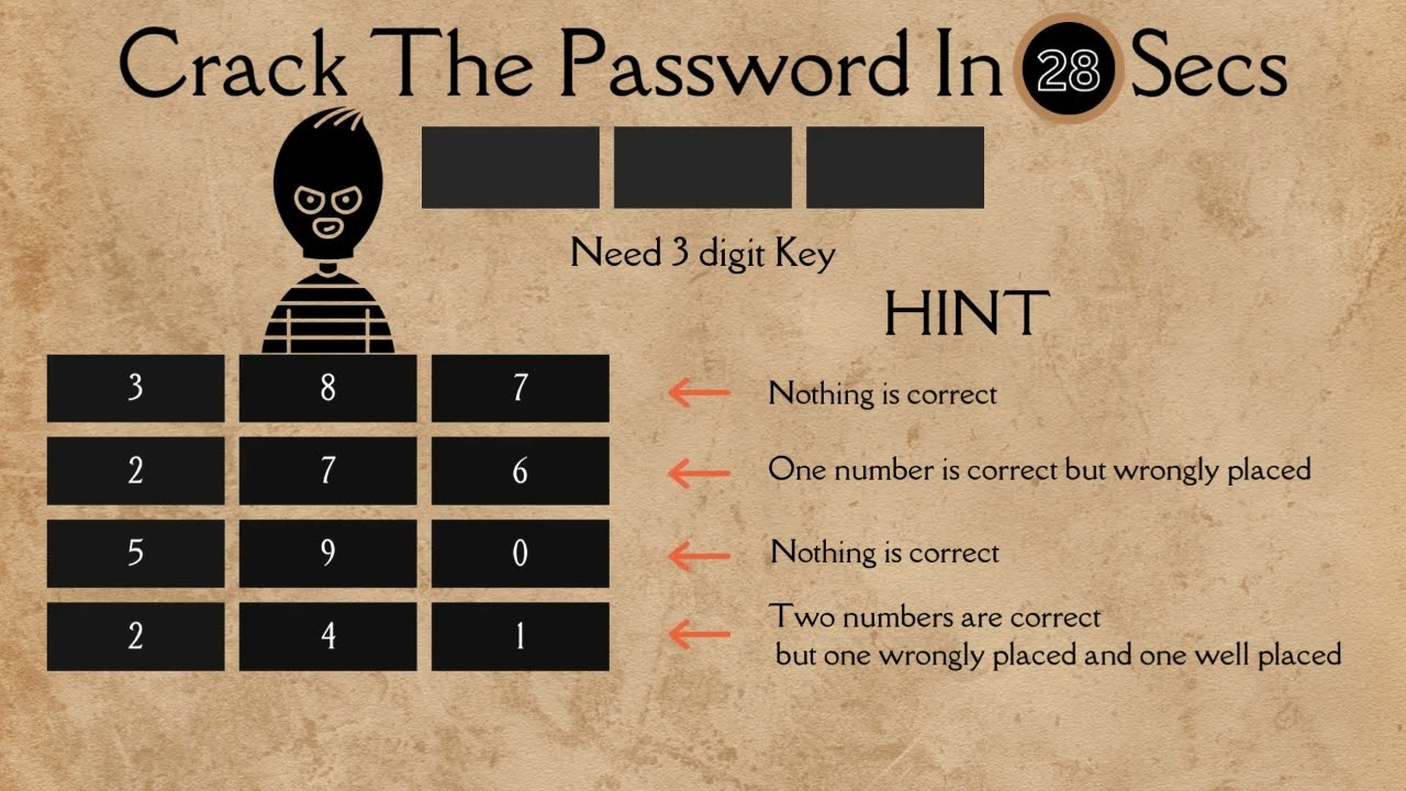 Password Logic Puzzle Challenge! with Solutions | Fun Logic Puzzles 🚀🧠