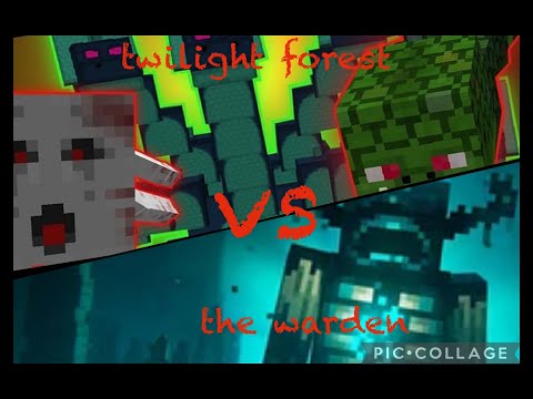 warden vs twilight forest bosses 1.20.1 Minecraft java