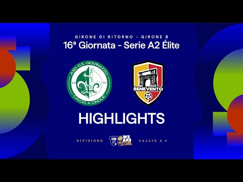 Defender Giovinazzo-Benevento 5 4-4 | Gol e HL | 16ª giornata | Serie A2 Élite 2025/26 - B