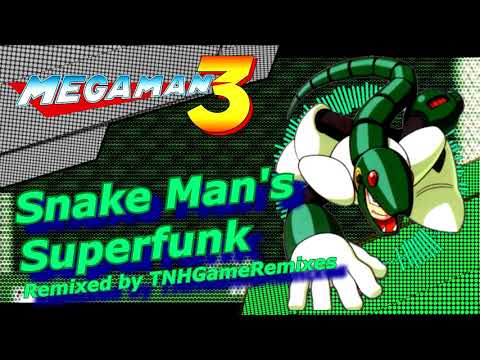 『Megaman 3 REMIX』Snake Man Superfunk (Stage Music)