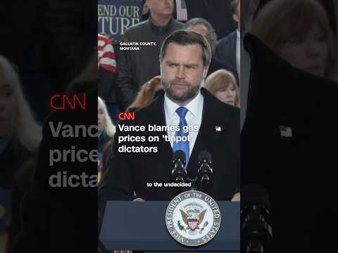 Vance blames gas prices on 'tinpot' dictators