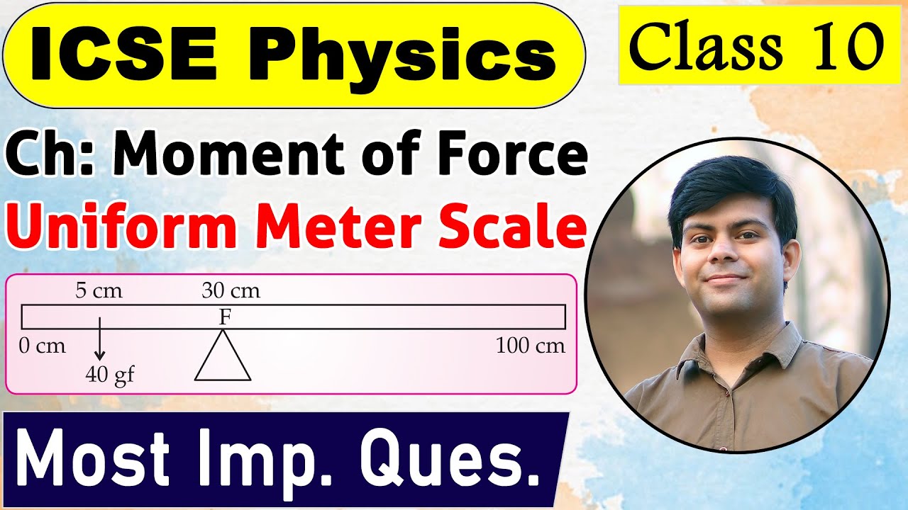 Uniform Meter Rule - Most Important Numerical Question | Moment of Force | Class 10th Physics