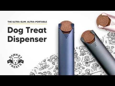 Now on Kickstarter: Dog Treat Dispenser | By Pawket Treats