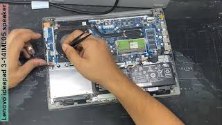 Lenovo ideapad 3 speaker replacement. How to change lenovo ideapad 3-14IML05 speaker.#lenovo#speaker