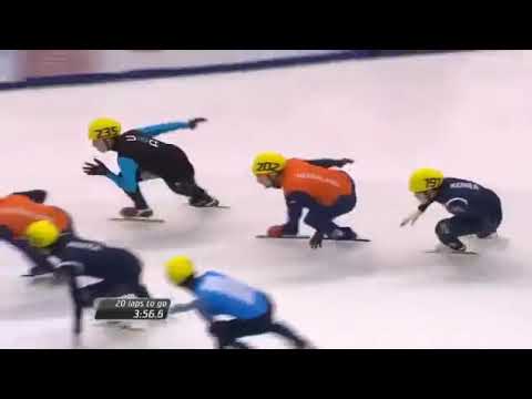1314 Short Track Speed Skating World Cup #4 Men's 5000m Relay Final