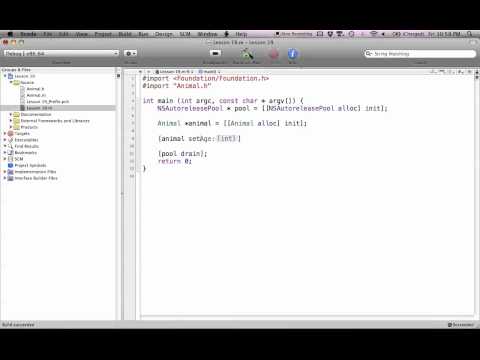 Objective-C on the Mac L19 - @property