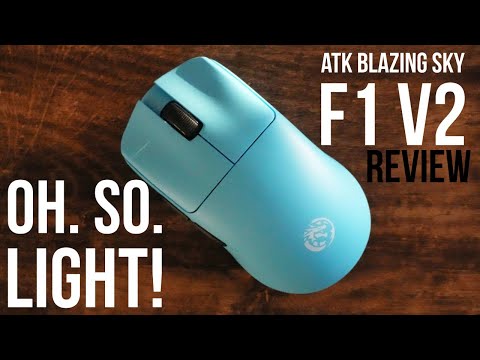 SO. FREAKING. LIGHT. ATK Blazing Sky F1 V2 Extreme Wireless Mouse Review