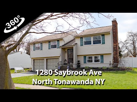 1280 Saybrook Ave, North Tonawanda NY - 360° VR House Tour