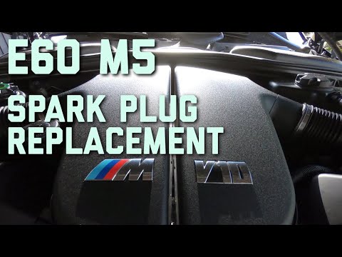 BMW E60 M5 Spark Plug Replacement