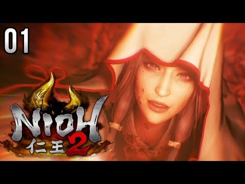 Let's Play Nioh 2 - BEGINNING and MINI BOSS [#01]