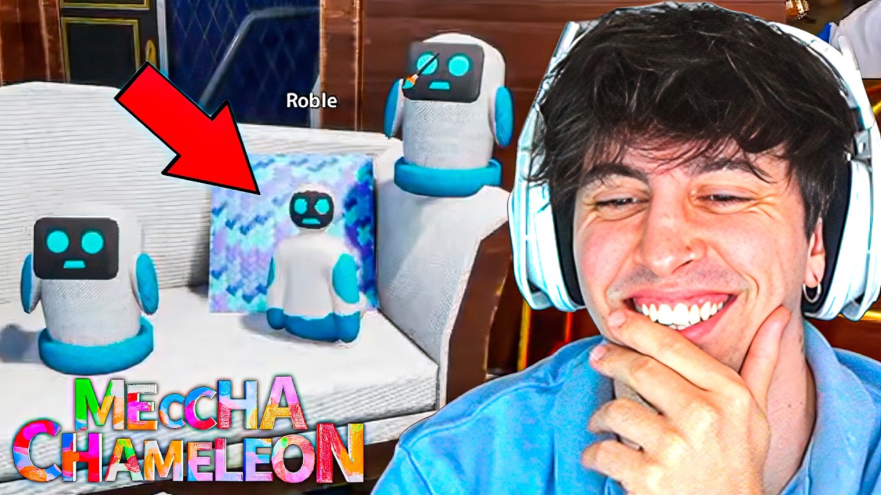 LOS REYES DEL ESCONDITE EN MECCHA CHAMELEON 🎨(con tatatito y thiago)