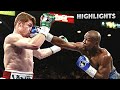 Canelo Alvarez Vs Floyd Mayweather FULL FIGHT HIGHLIGHTS BOXING FIGHT HD 60 Fps
