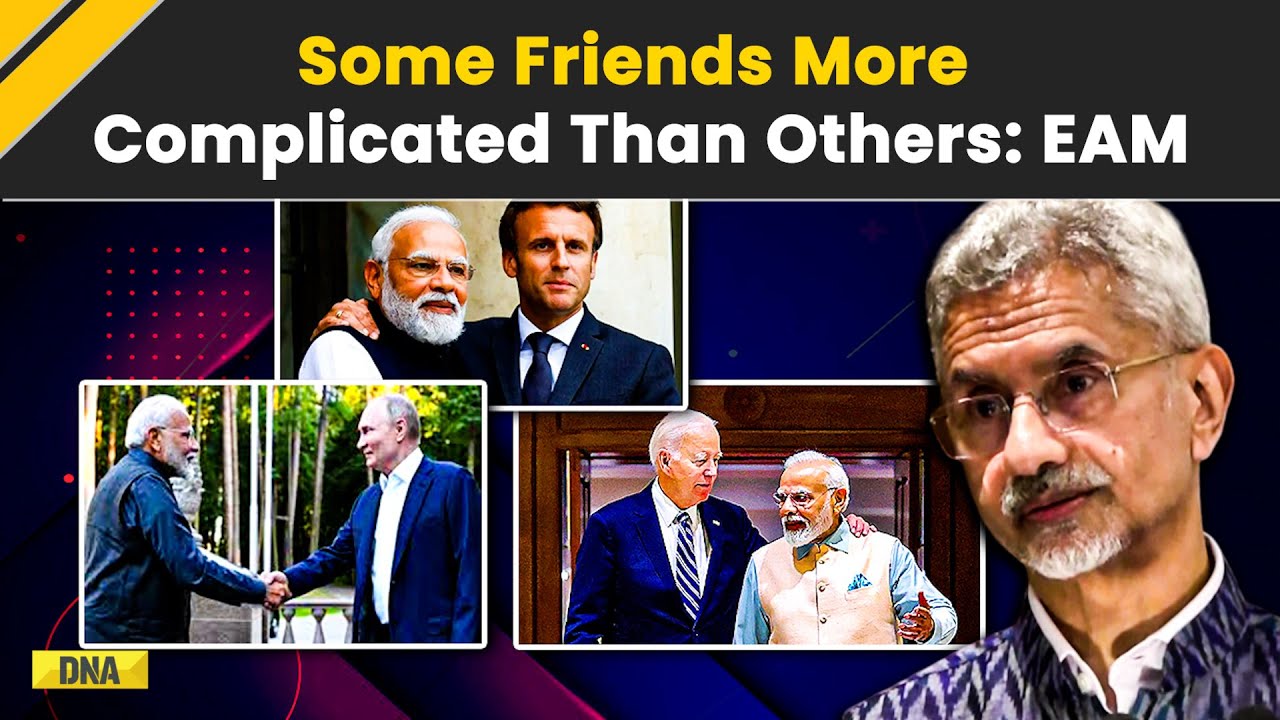 'Some Friends Are Complicated...':  EAM S Jaishankar On India's Diplomatic Ties Amid Canada Row