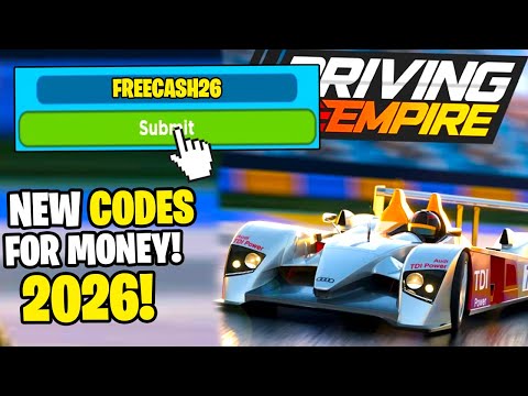 *NEW* ALL WORKING CODES FOR DRIVING EMPIRE IN FEBRUARY 2026! ROBLOX DRIVING EMPIRE CODES