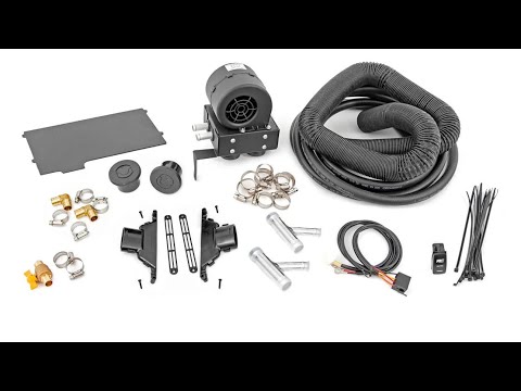 2023 Canam Defender HD10 Rough country heater install
