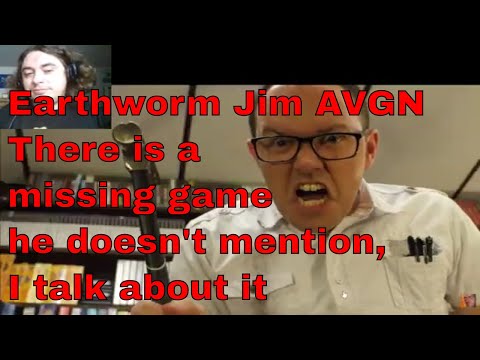 Earthworm Jim Trilogy - Angry Video Game Nerd (AVGN) Reaction