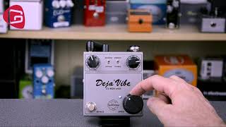 Video thumbnail for Test pédale Fulltone Custom Shop Mini Deja'Vibe CS-MDV mkII by Guitariste.com