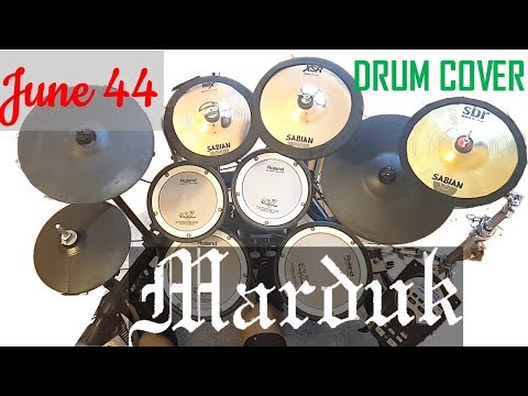 Drum cover MARDUK - June 44 (ViktoriA)