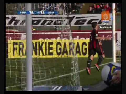 Siena 1 5 AC Milan HQ 2008/09  www.TopGoal.ir
