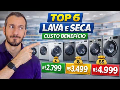 LAVA E SECA Custo Benefício 2026 - As 6 melhores Lava e Seca para Comprar 2026 Máquina Lava e Seca