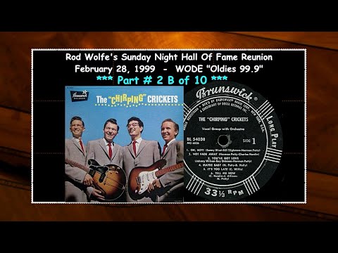 Air Check WODE 1999 Feb 28 Legends Part 2 B of 10 - Rod Wolfe Hall Of Fame Reunion