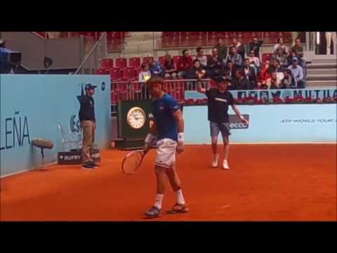 David Ferrer vs Tomas Berdych Mutua Madrid Open jueves Torneo De Tenis ATP 1000