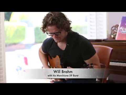 Will Brahm Playing a 59 Burst by Marchione Guitars.