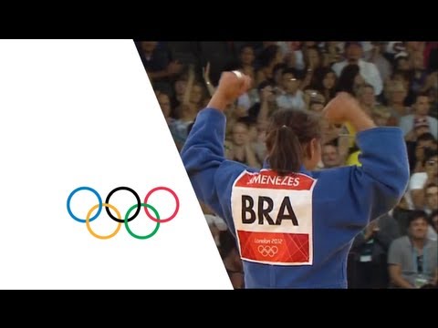 Sarah Menezes (BRA) Wins Women's Judo -48kg Gold - London 2012 Olympics