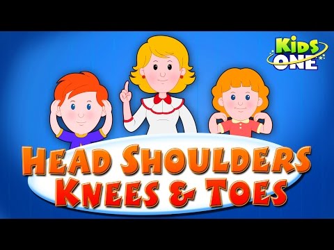 Head, Shoulders, Knees & Toes | Nursery Rhyme Exercise Song For Kids