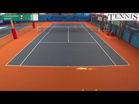 VANDEKERCKHOVE Ines (FRA) VS MAVRIC Sultana (SUI) - Auray 2