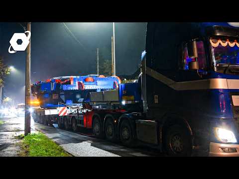 Moving One Of The Heaviest Loads Ever Seen On UK Roads
