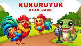 Kukuruyuk, Lagu Anak Indonesia 🐓 Belajar Bernyanyi Dan Anak Gembira | Kukuruyuk Ayam Jago Namanya